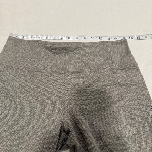 Athleta Delancey Houndstooth Gray Tight Leggings Size L - Picture 10 of 10